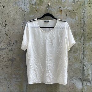 Paul Smith Cream Silk Blouse, Médium